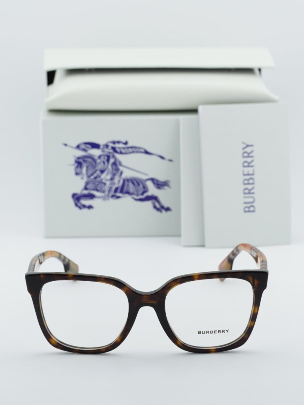 Burberry BE2347 3943 Square Eyeglasses 52mm – Havana - Picture 6 of 10